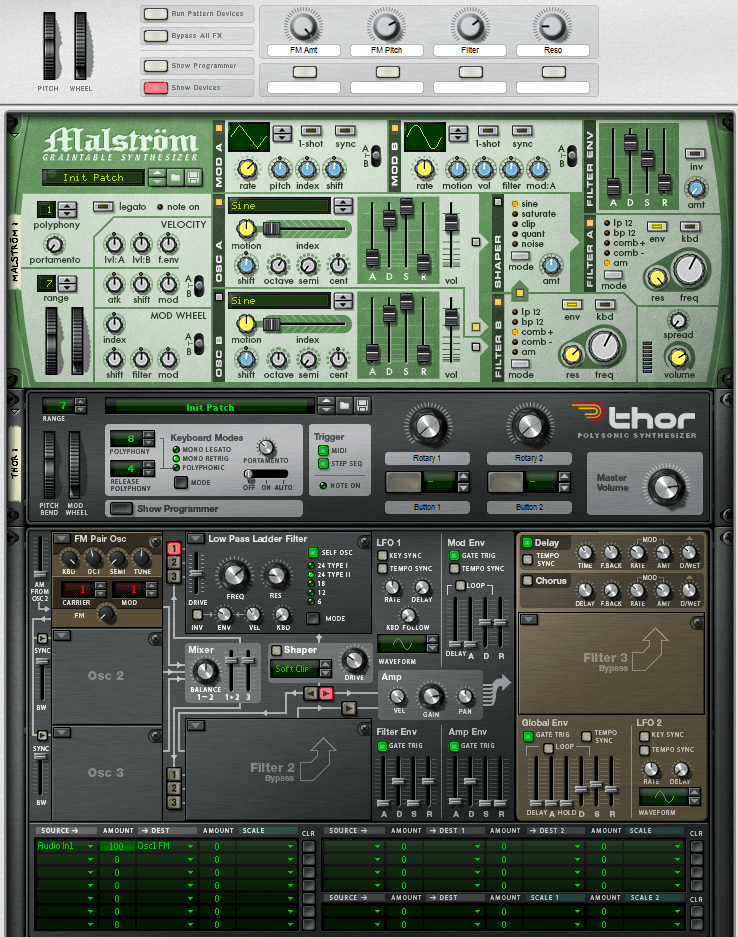 Creating External FM in&nbsp;Reason