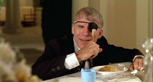 Ruprecht sticks a fork in his eye