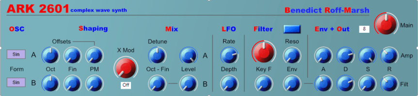 ARK 2601 – complex wave&nbsp;synthesizer