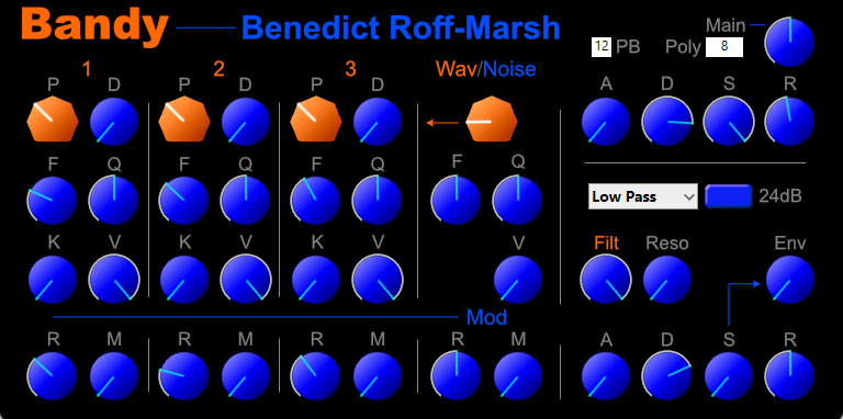 Bandy – Universal VST3&nbsp;Synth